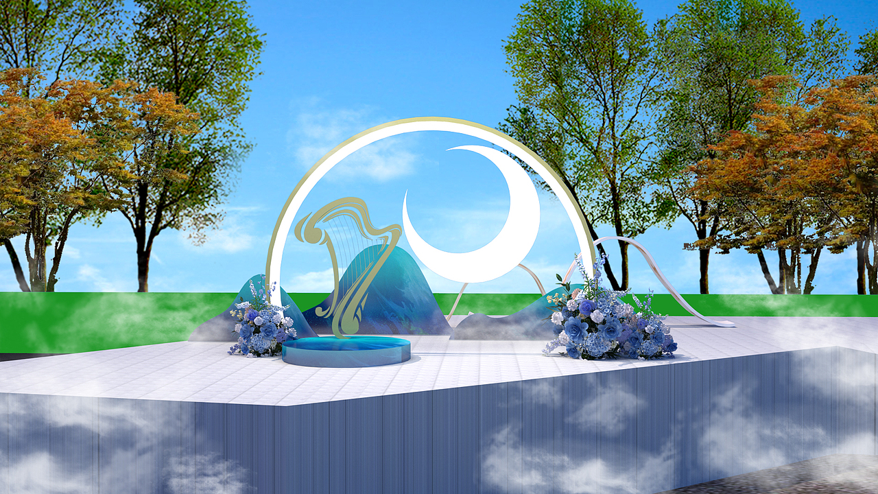 雲璟美陈，活动，包装小惬。