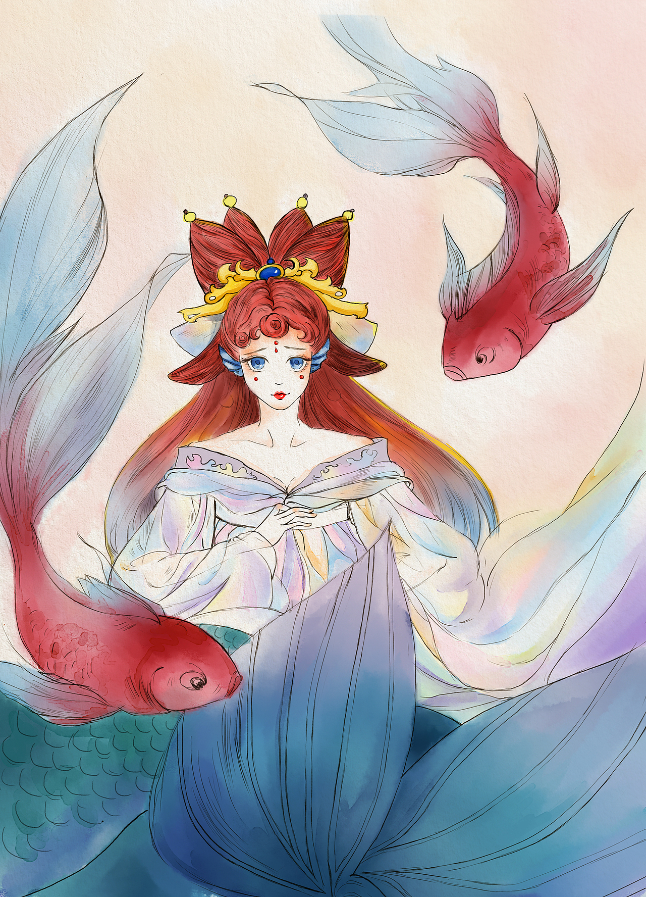 鲛人泪手绘学习