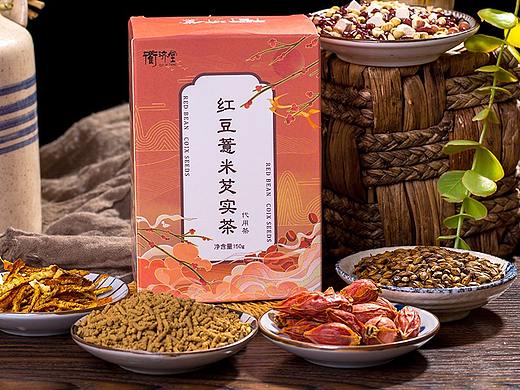 红豆薏米芡实茶