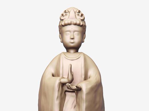 本人原创作品-菩萨数字雕刻