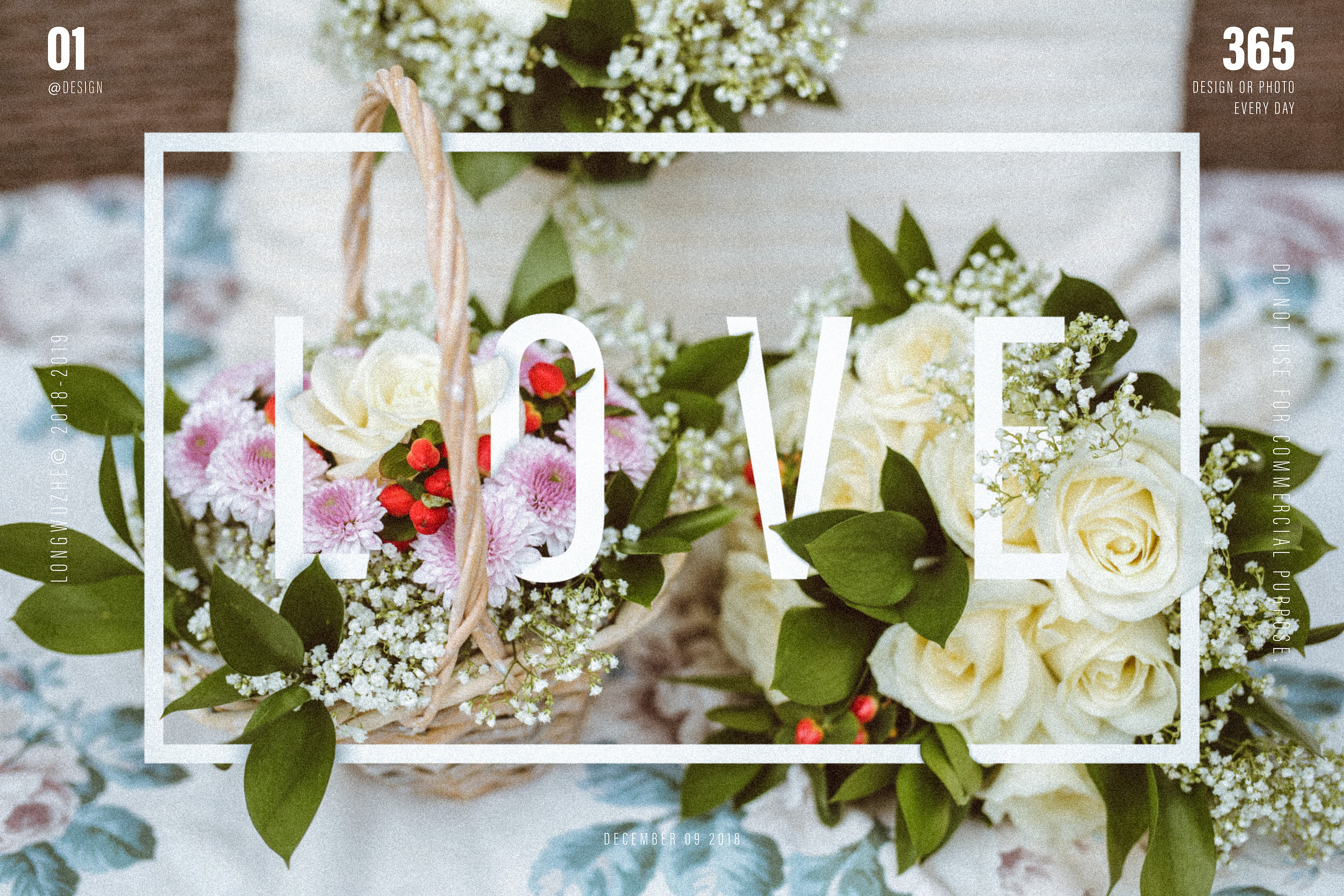 365/01 design or photo - wedding flower