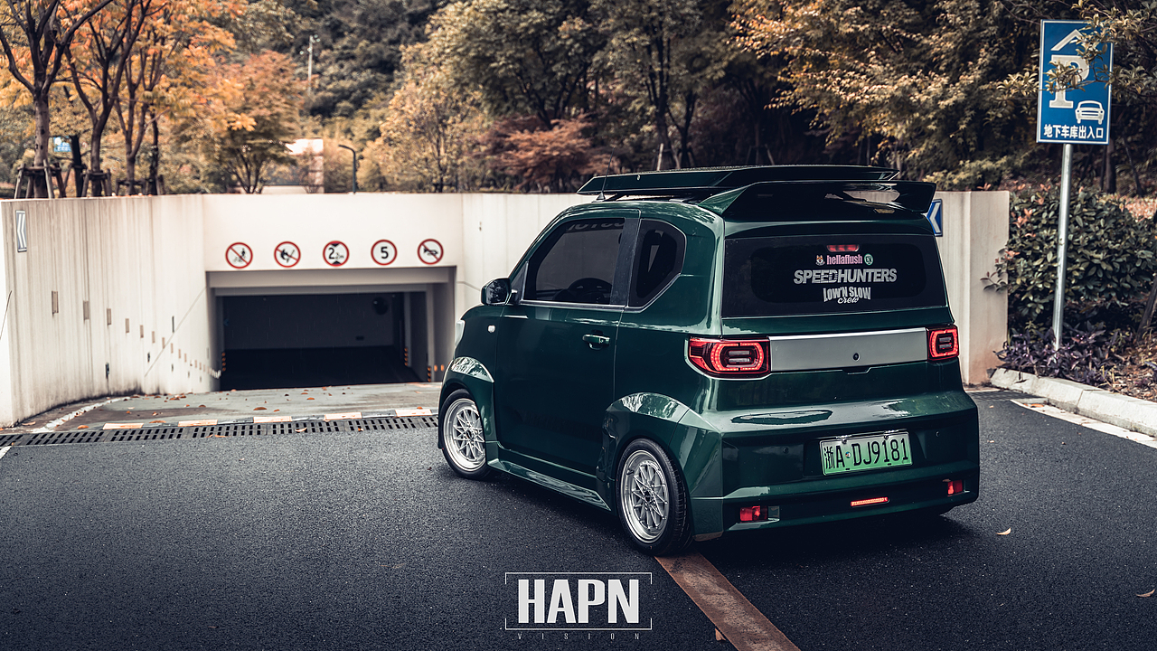 五菱Mini EV宽体改装【HAPN VISION】（图ZMjY4NDczNjg4） - 产品摄影 - 站酷设计师ascmo原创素材 - 站酷ZCOOL