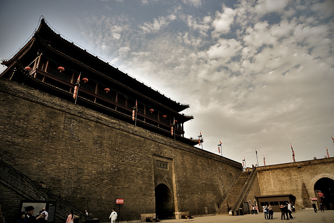 西安城墙|摄影|风光摄影|雨点点飘 - 原创作品 - 站酷 (zcool)