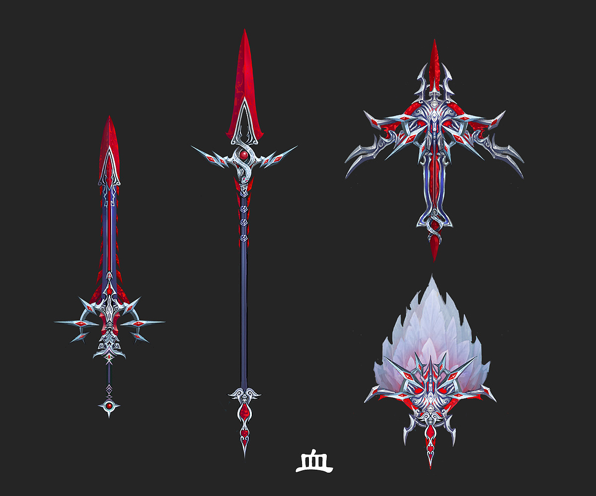 武器设计|插画|游戏原画|ly04761791 - 原创作品 - 站酷 (zcool)