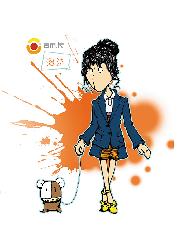 學學 玩玩（圖ZMzk2Mzg5Ng==） - 商業(yè)插畫 - 站酷設(shè)計師843140935原創(chuàng)素材 - 站酷ZCOOL