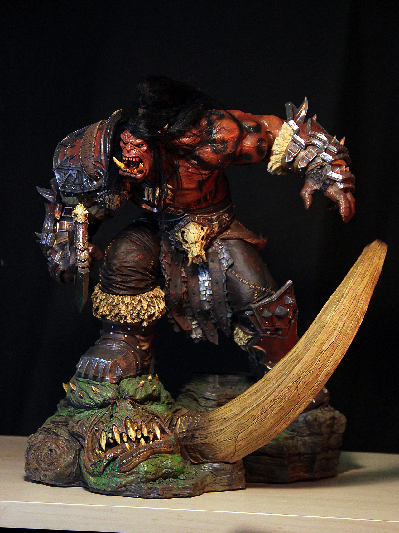 魔兽世界-地狱咆哮|手工艺|手办/模玩|zkahn - 原创作品 - 站酷