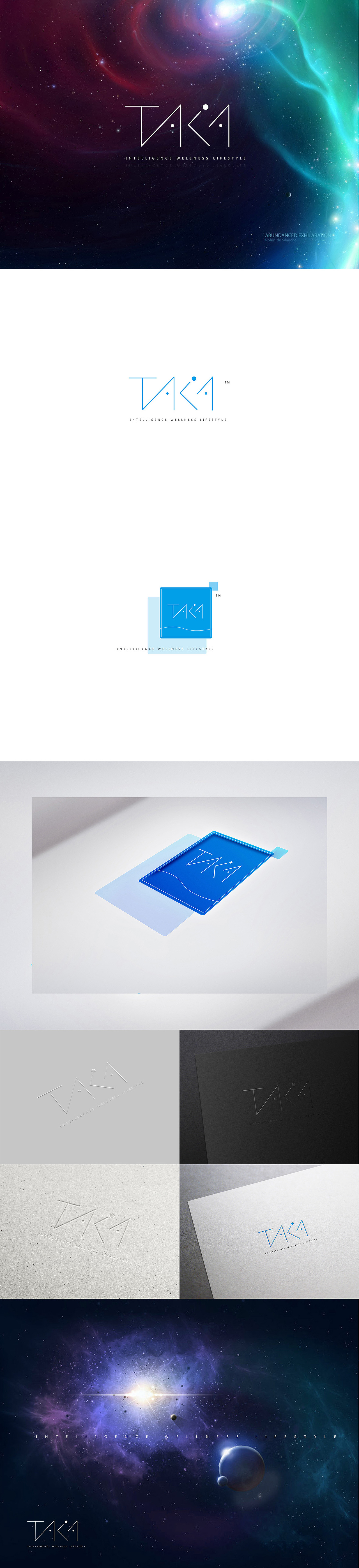 TAKA 智能卫浴 品牌视觉及周边图片设计