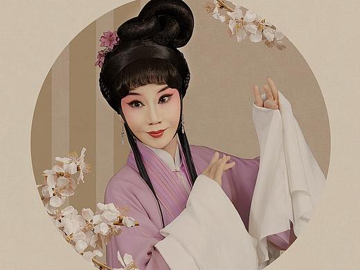 小剧场评剧《染》角色海报（个人主页-ZNDcxNjUyMDA=） - 海报 - 站酷设计师酸cc原创素材 - 站酷ZCOOL