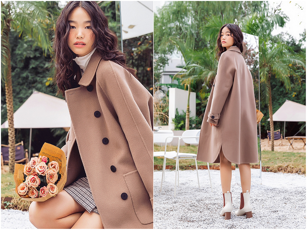 秋季日常女装拍摄