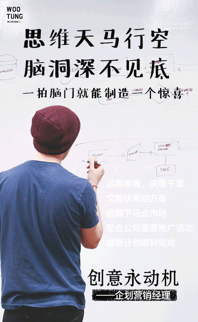 梧桐生 微信H5招聘海报