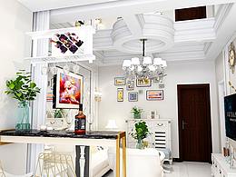 长城东区单身公寓，欧式 · 轻奢风格