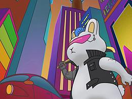 題目是兔子的IP設(shè)計(jì)