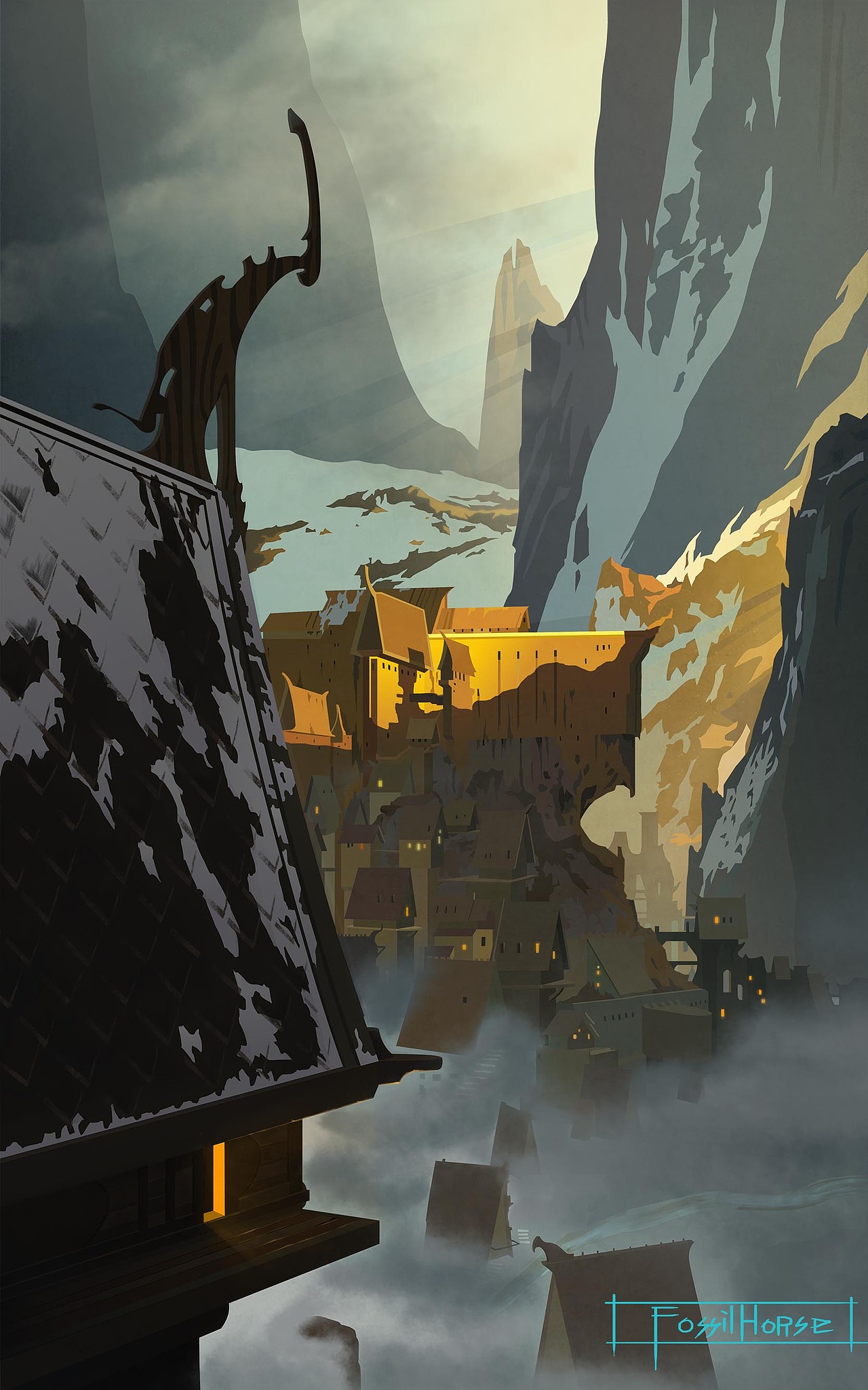 矢量场景练习Ⅱ（图ZMTQ5MjIzMDQ=） - 创作习作 - 站酷设计师化石马原创素材 - 站酷ZCOOL