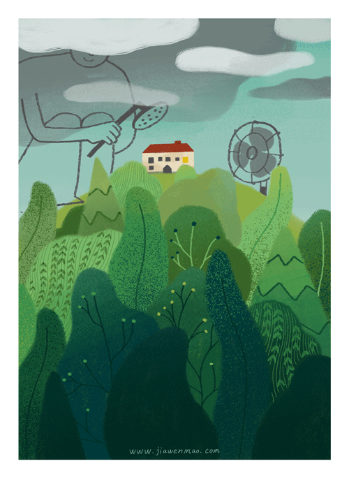 入秋了,住在山头的飘逸感受 ,内有小动画