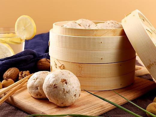 全麦坚果丑馒头 | 美食摄影