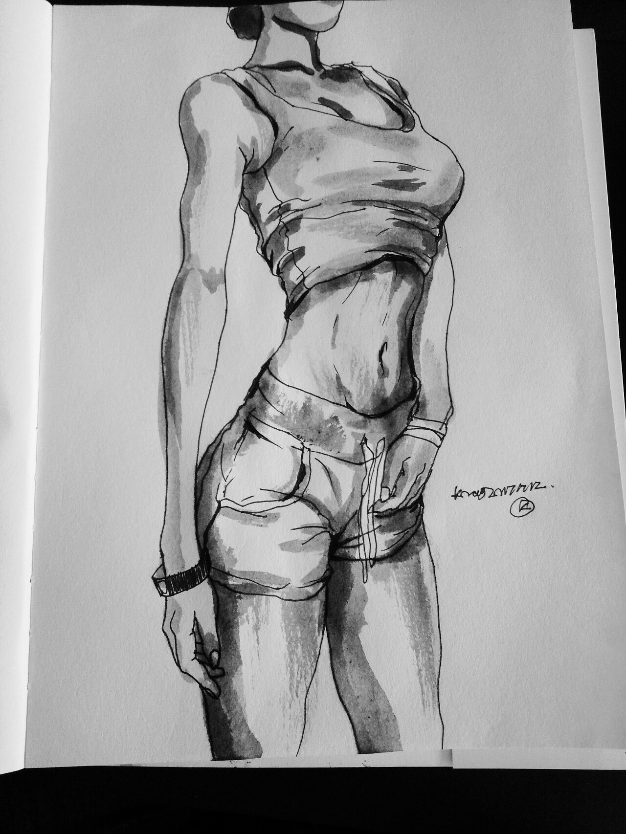 水墨人体狂想曲（图ZODU0NDQ2ODg=） - 绘画 - 站酷设计师KONG2DOG原创素材 - 站酷ZCOOL