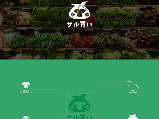 猴购超市｜购物品牌VI设计全案