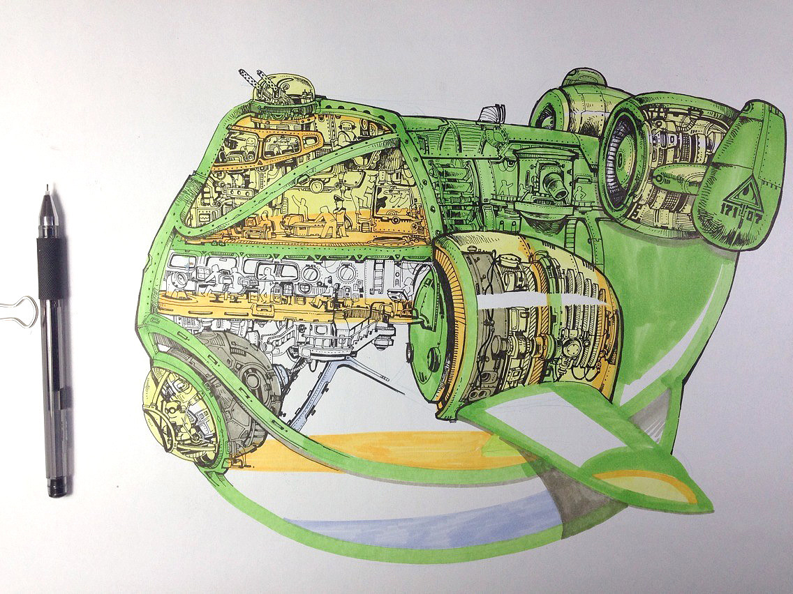 边画边想是我的习惯