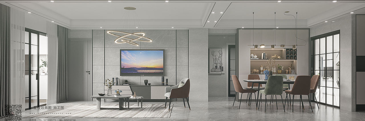  家装——现代简约。