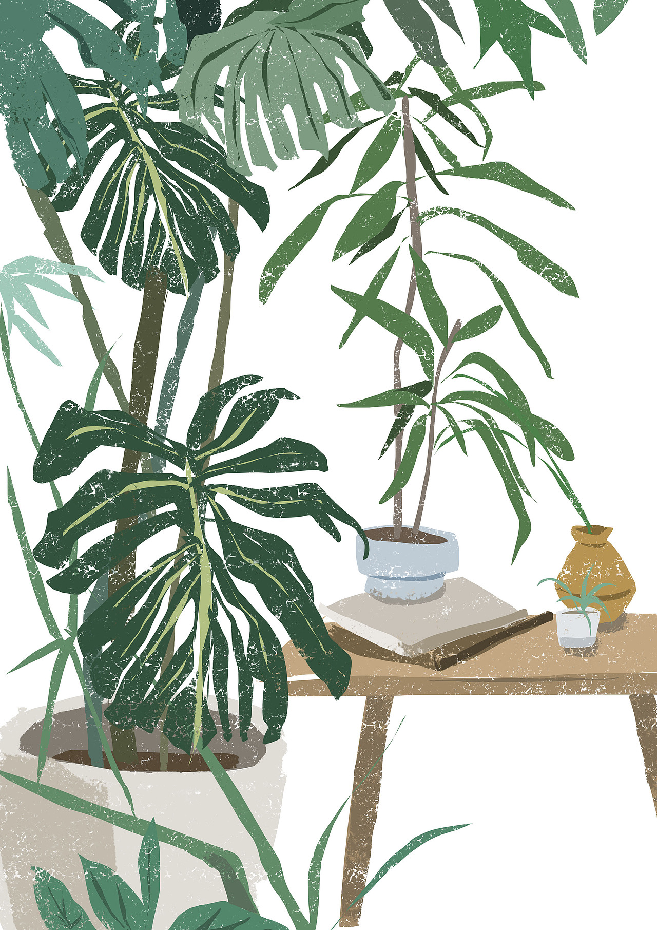 植物家（图ZODIyNzYxNzI=） - 创作习作 - 站酷设计师孔孔art原创素材 - 站酷ZCOOL