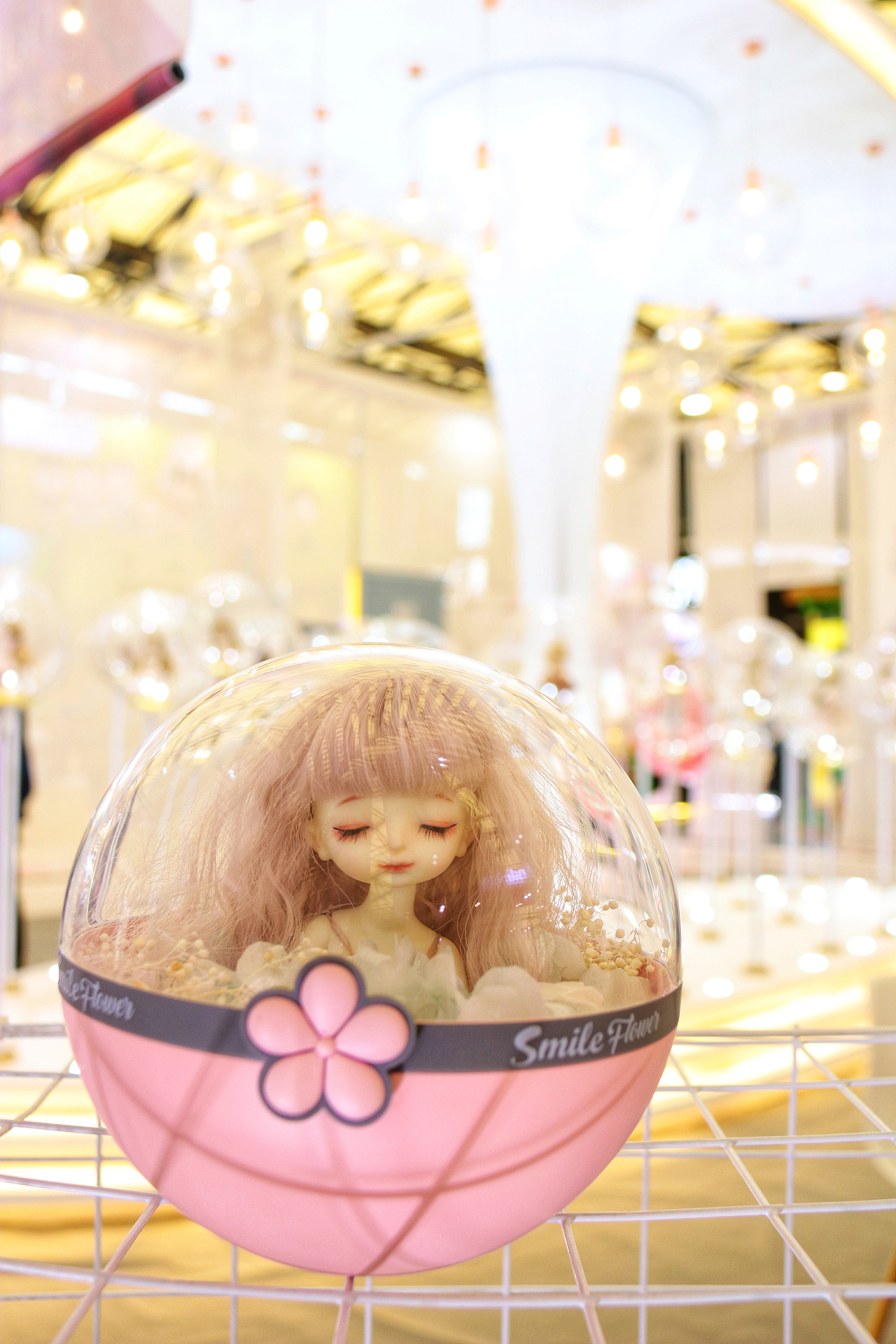 花花姑娘bjd娃娃展倒影梦幻从泡泡开始