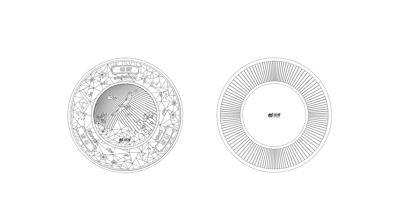 微博礼品-景泰蓝摆盘（图ZMTMxNjEyNzI4） - 生活用品 - 站酷设计师一如初见原创素材 - 站酷ZCOOL