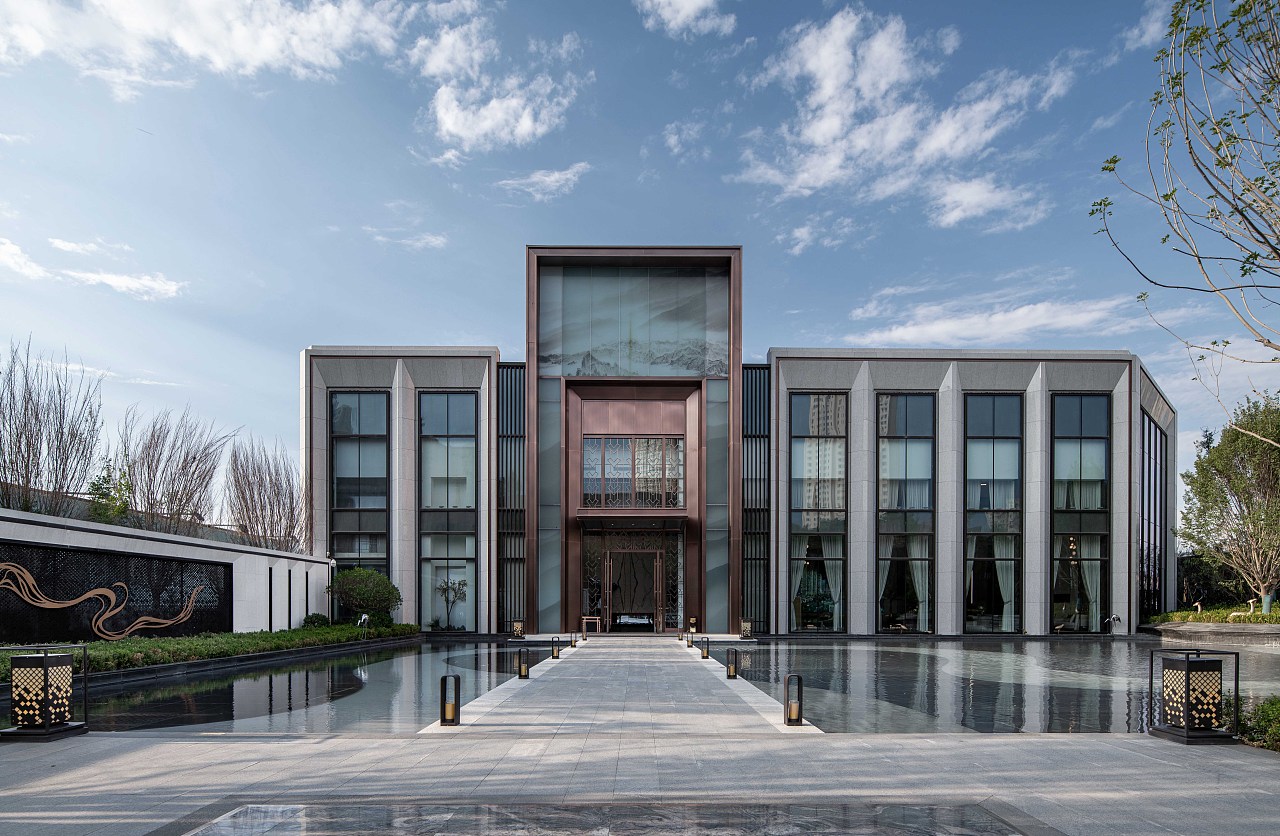 兰州 中海铂悦花园 售楼部 景观示范区 建筑摄影（图ZMjU0MjkyMTg4） - 环境/建筑摄影 - 站酷设计师无限镜像Hinson原创素材 - 站酷ZCOOL