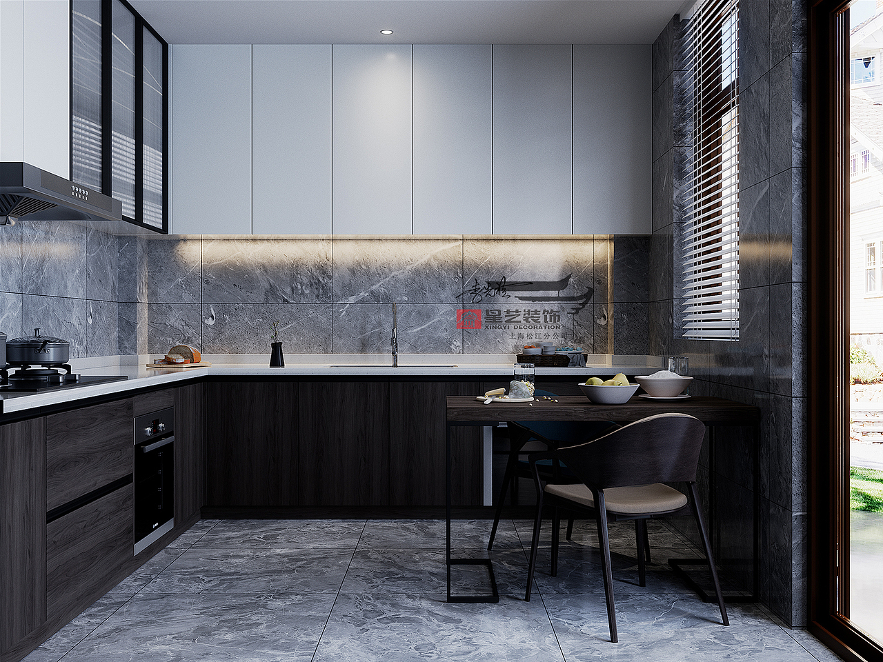 现代黑色调-佘山玺樾