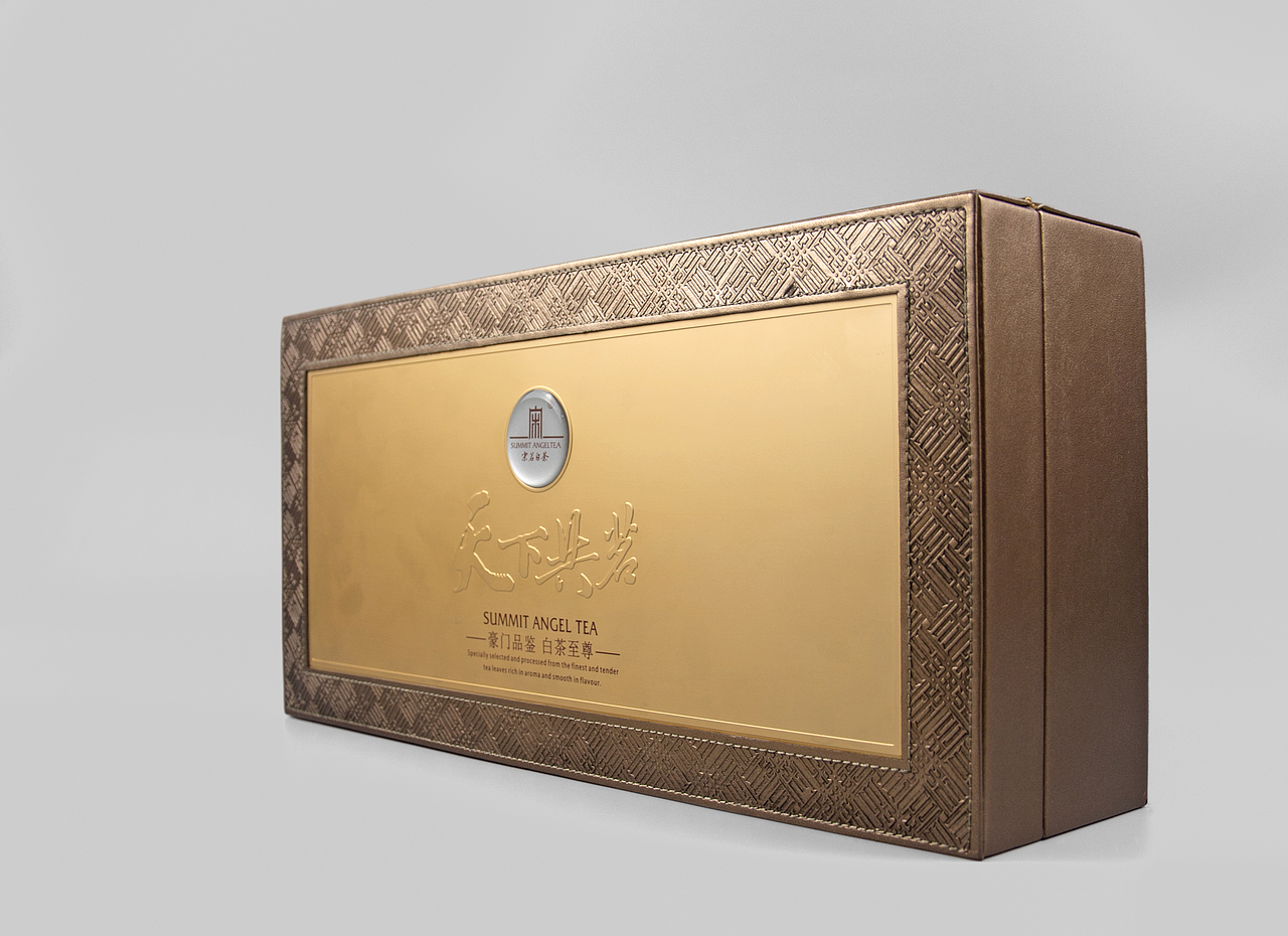 宋茗白茶天下共茗铝罐礼盒包装