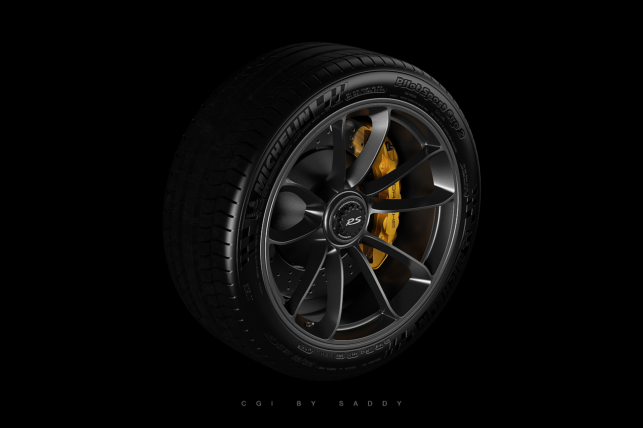 Porsche 911 GT3 RS CGI