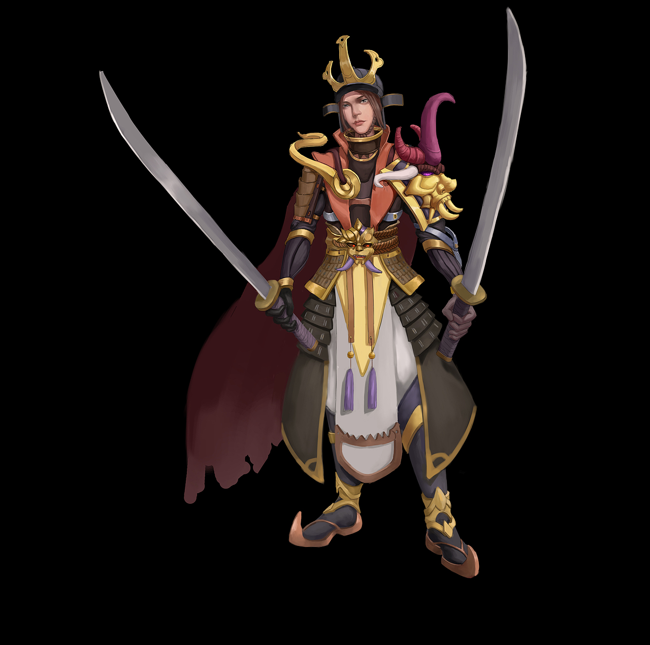 欲繁使》白中南颜彩——人川集标签刺客游戏原画立绘作品信息创作时间