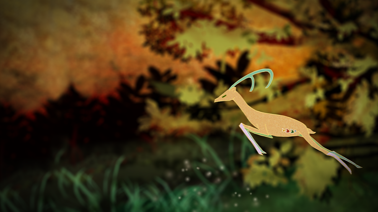 《万物生》 毕设 二维动画 装饰画 手绘（图ZMjE2NTc0NzY=） - 动画片 - 站酷设计师钟离凝_原创素材 - 站酷ZCOOL