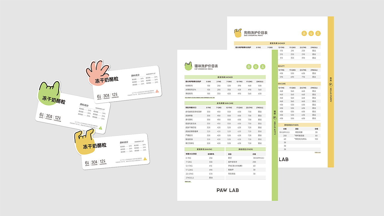 PAW LAB COFFEE爪来吧·宠物友好咖啡店 VI设计 by 稍喜(图ZMjgxNTI4ODk2) - 品牌 - 站酷设计师稍喜原创素材 - 站酷ZCOOL