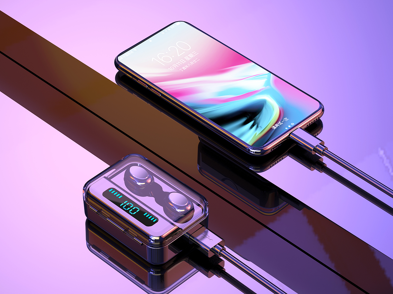 无线蓝牙耳机（图ZMTc5NjE4MTM2） - 电商 - 站酷设计师阿月小仙女嘿嘿原创素材 - 站酷ZCOOL