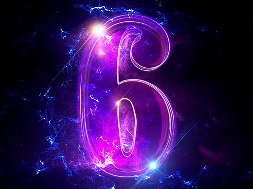 梦幻文字6周年庆典海报