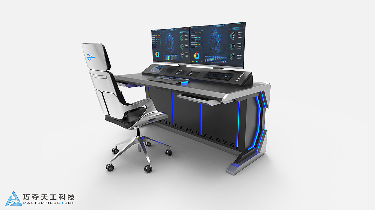 巧夺天工科技-指挥中心-双屏数据分析工作站|工业/产品|其他工业/产品