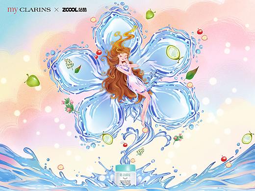 #my CLARINS 寻找天然好食肌# —水润花漾