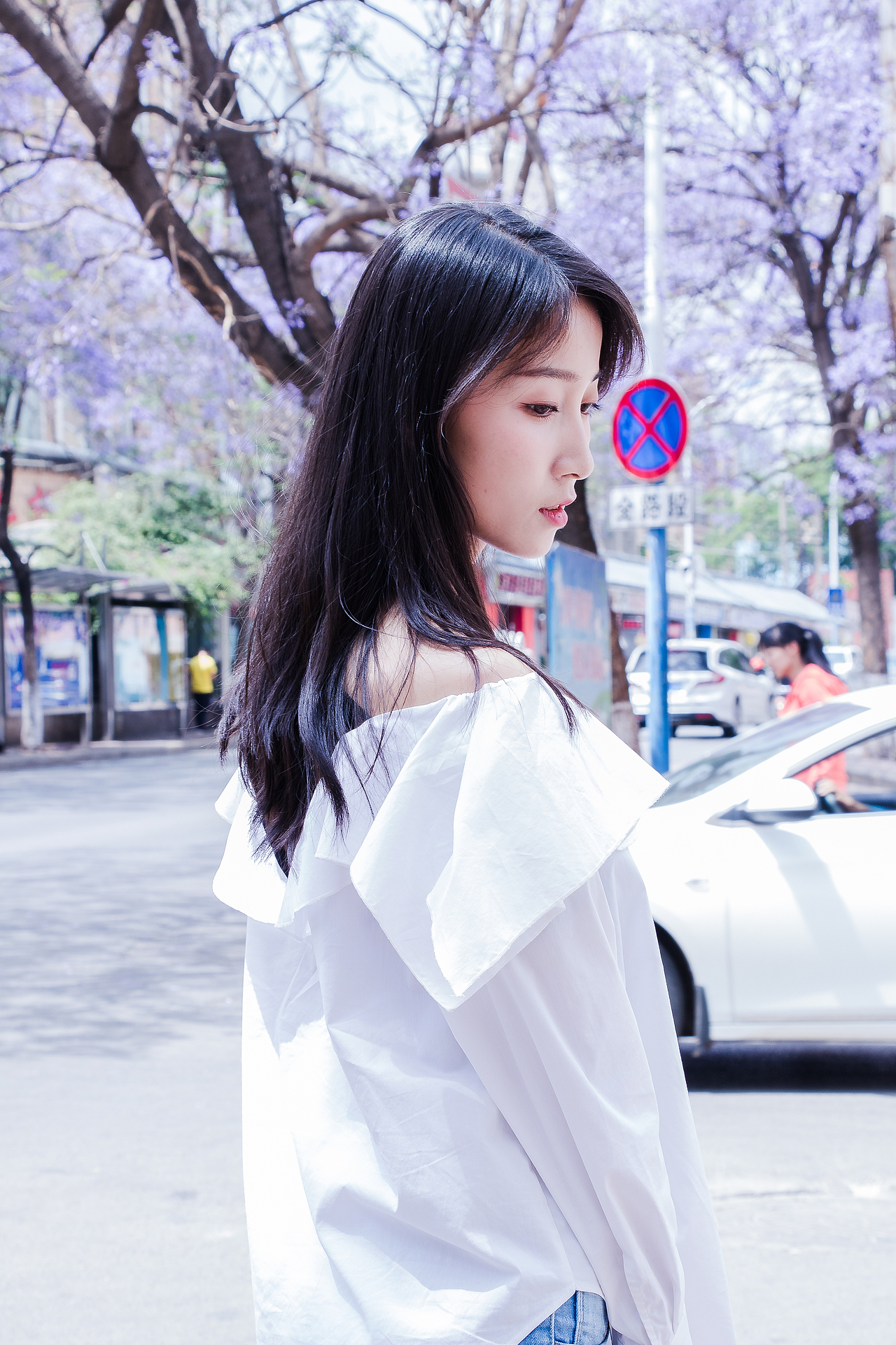 蓝花楹（图ZMTU1MDM5MTEy） - 人像摄影 - 站酷设计师Eddy杜原创素材 - 站酷ZCOOL