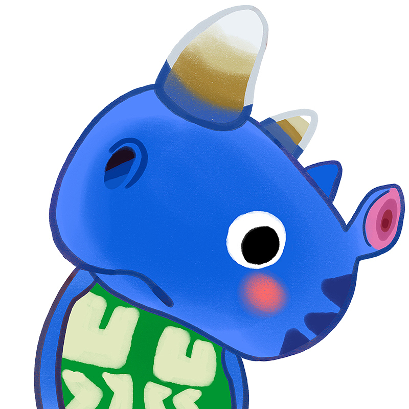 小矛的动森歪头像（图ZMjA2ODY3ODU2） - 艺术插画 - 站酷设计师_小矛原创素材 - 站酷ZCOOL