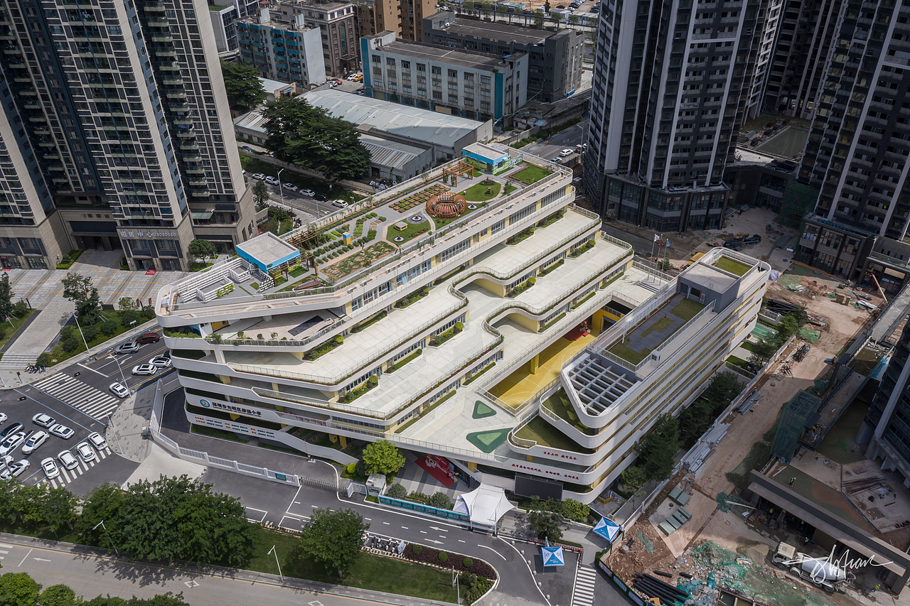 建筑摄影-深圳光明区修远小学