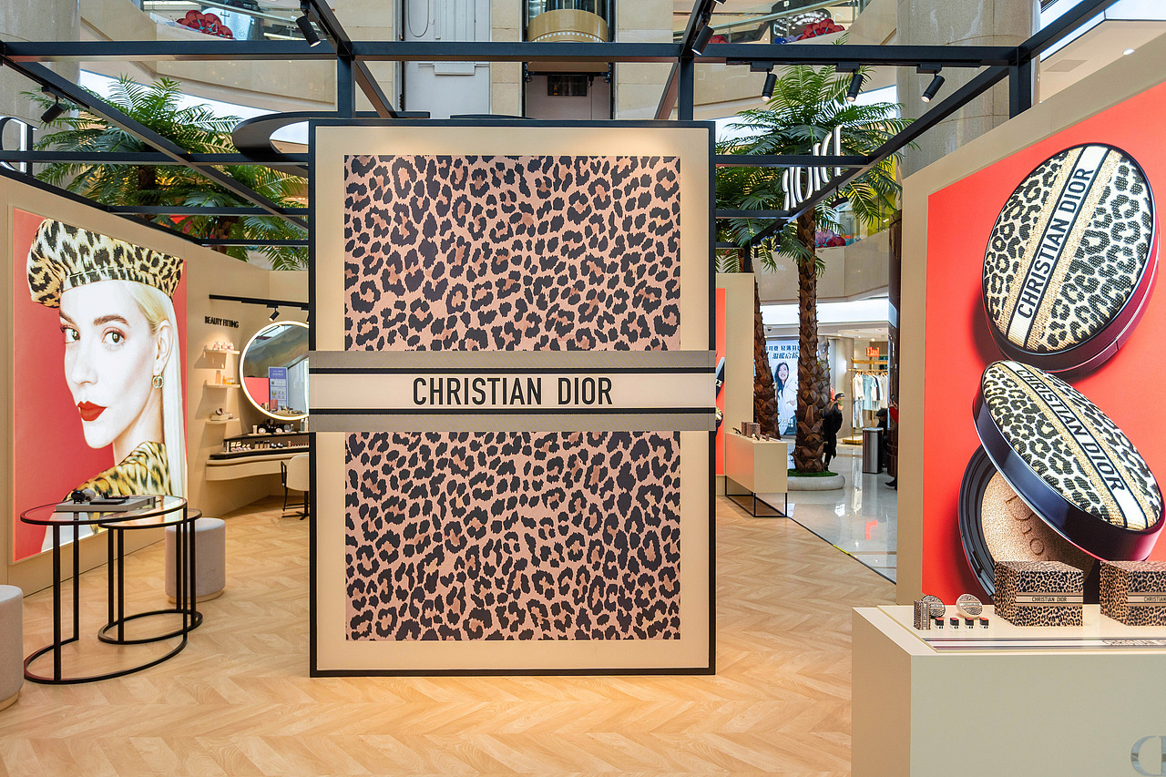 DIOR化妆品-活动展台拍摄