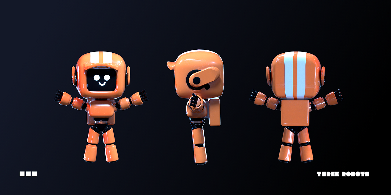 爱,死亡和机器人【三个机器人】