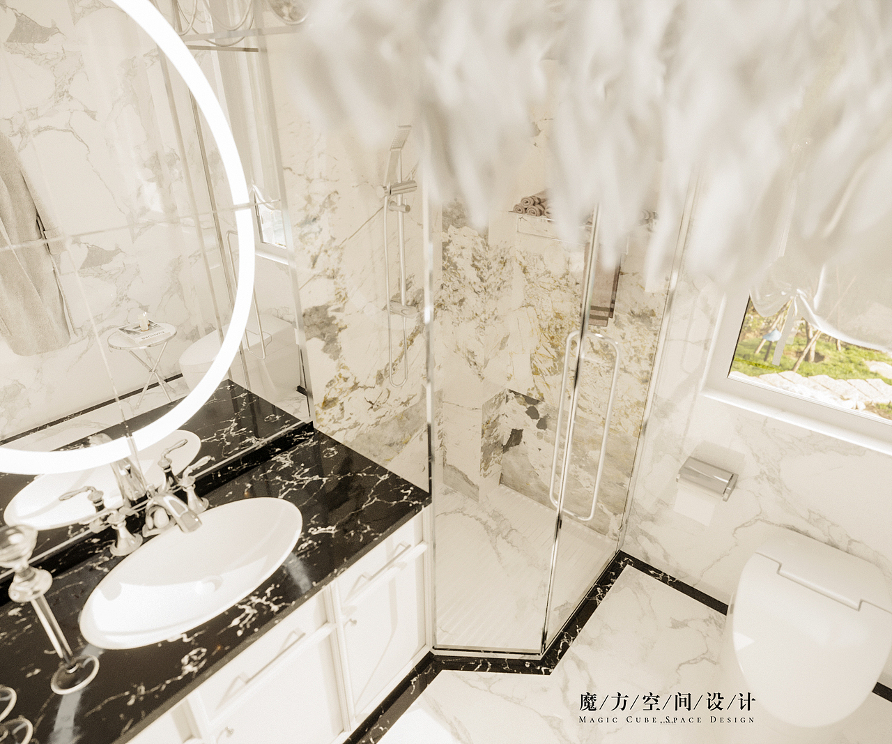 【魔方】法式轻奢•贵州遵义别墅项目（图ZMjE2NzMxOTcy） - 家装设计 - 站酷设计师魔方空间设计原创素材 - 站酷ZCOOL