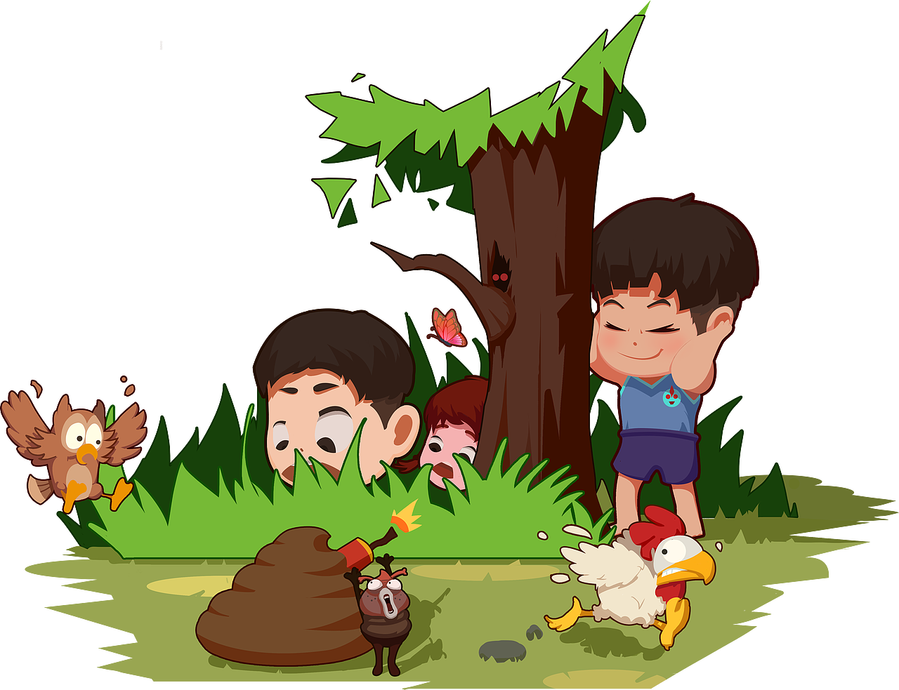 童趣（图ZMTg3OTQ2NjU2） - 儿童插画 - 站酷设计师一字划原创素材 - 站酷ZCOOL