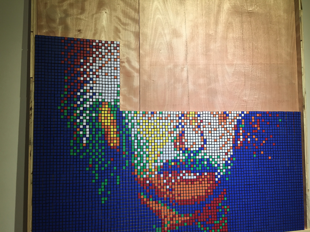 魔方畫（圖ZNjI1MjI0MDg=） - 其他手工藝 - 站酷設(shè)計(jì)師葉帆梁原創(chuàng)素材 - 站酷ZCOOL