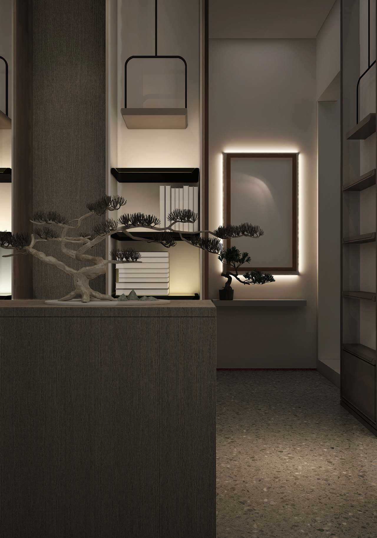 大堂效果图渲染