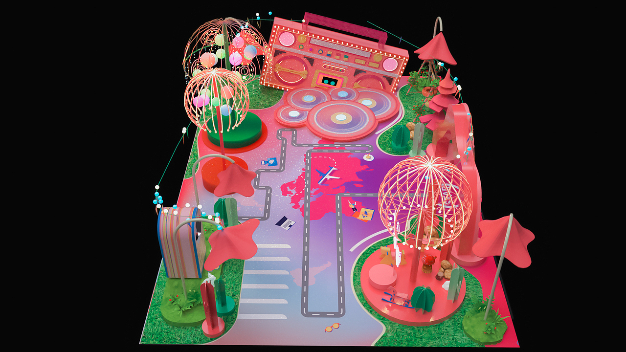 美陈-森林音乐会