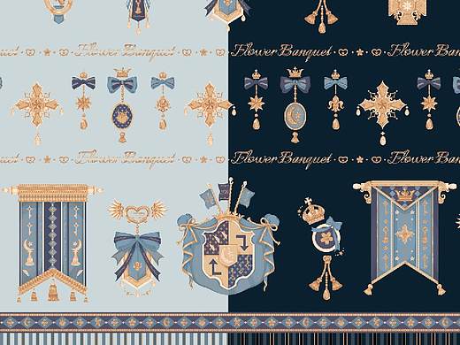 lolita印花设计