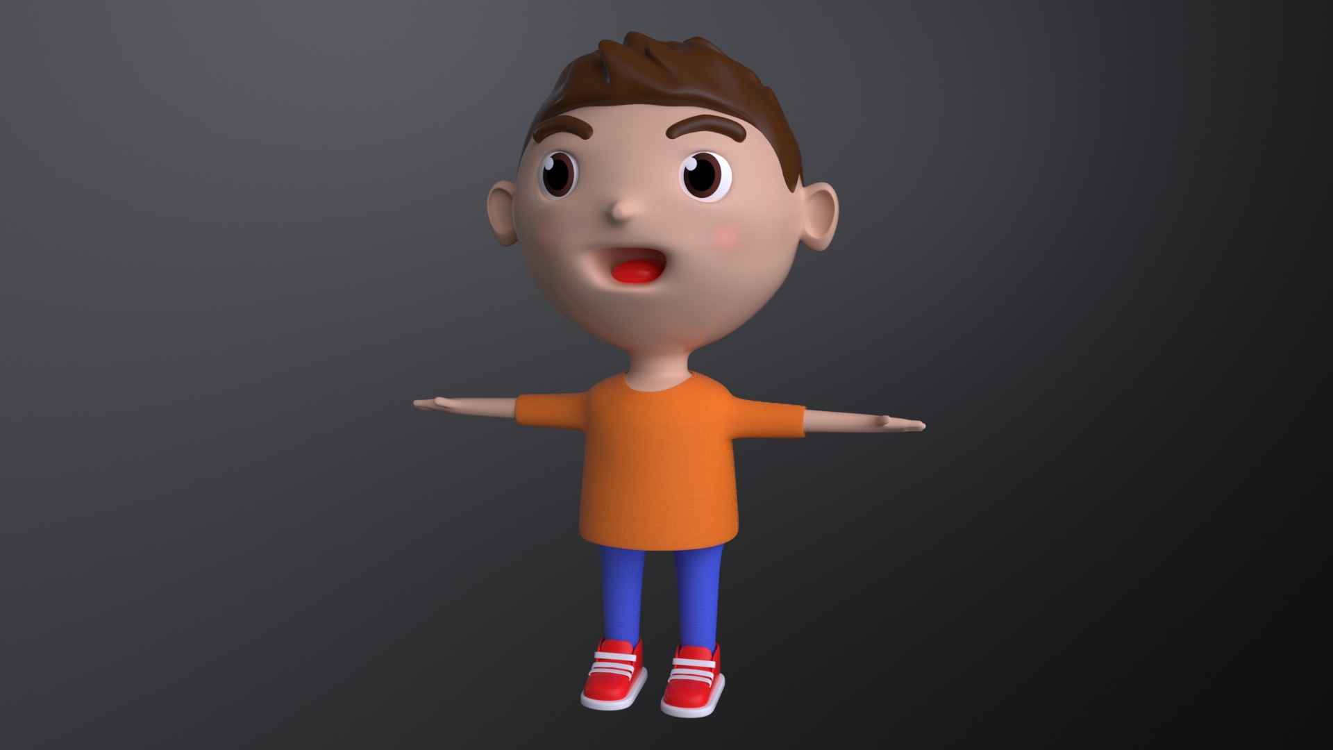 c4d角色动画练习