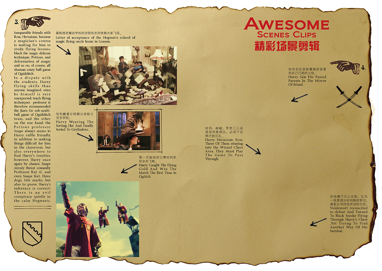 哈利波特展览宣传册设计（图ZMjI5MzgwODky） - 宣传物料 - 站酷设计师vividsmile原创素材 - 站酷ZCOOL